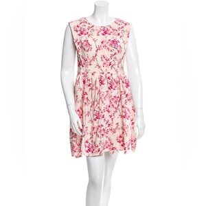 Balenciaga Pink Floral Dress